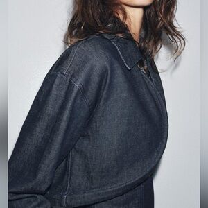 Zara Dark Denim Bolero